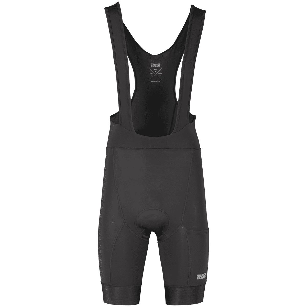 IXS Flow XTG Bib Shorts Antraciet 1 IXS Flow XTG Bib Shorts Antraciet