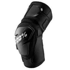 100% Fortis Kniebeschermers - Zwart