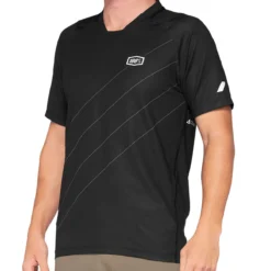 100% Celium - Trui Met Korte Mouwen - Donkergrijs/Zwart - Zwart/Wit