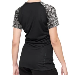 100% Airmatic Vrouwen - Dames Trui Met Korte Mouwen - Zwart Phython - Zwart/Wit -Aanbiedingen Vlot Fiets Winkel HU JER 2109 2161 2