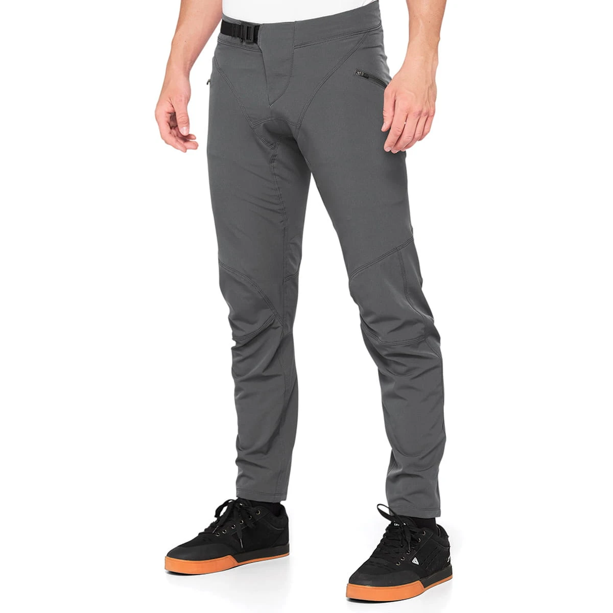 100% Airmatic - Broek - Houtskool - Grijs 1 100% Airmatic - Broek - Houtskool - Grijs