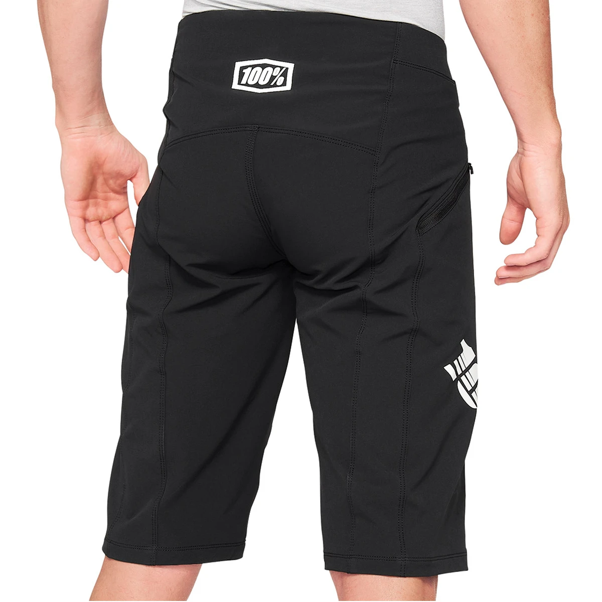 100% R-Core-X - Kort - Zwart 2 100% R-Core-X - Kort - Zwart - Afbeelding 2