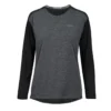 IXS Flow X Women's Long Sleeve Jersey - Zwart/Grijs