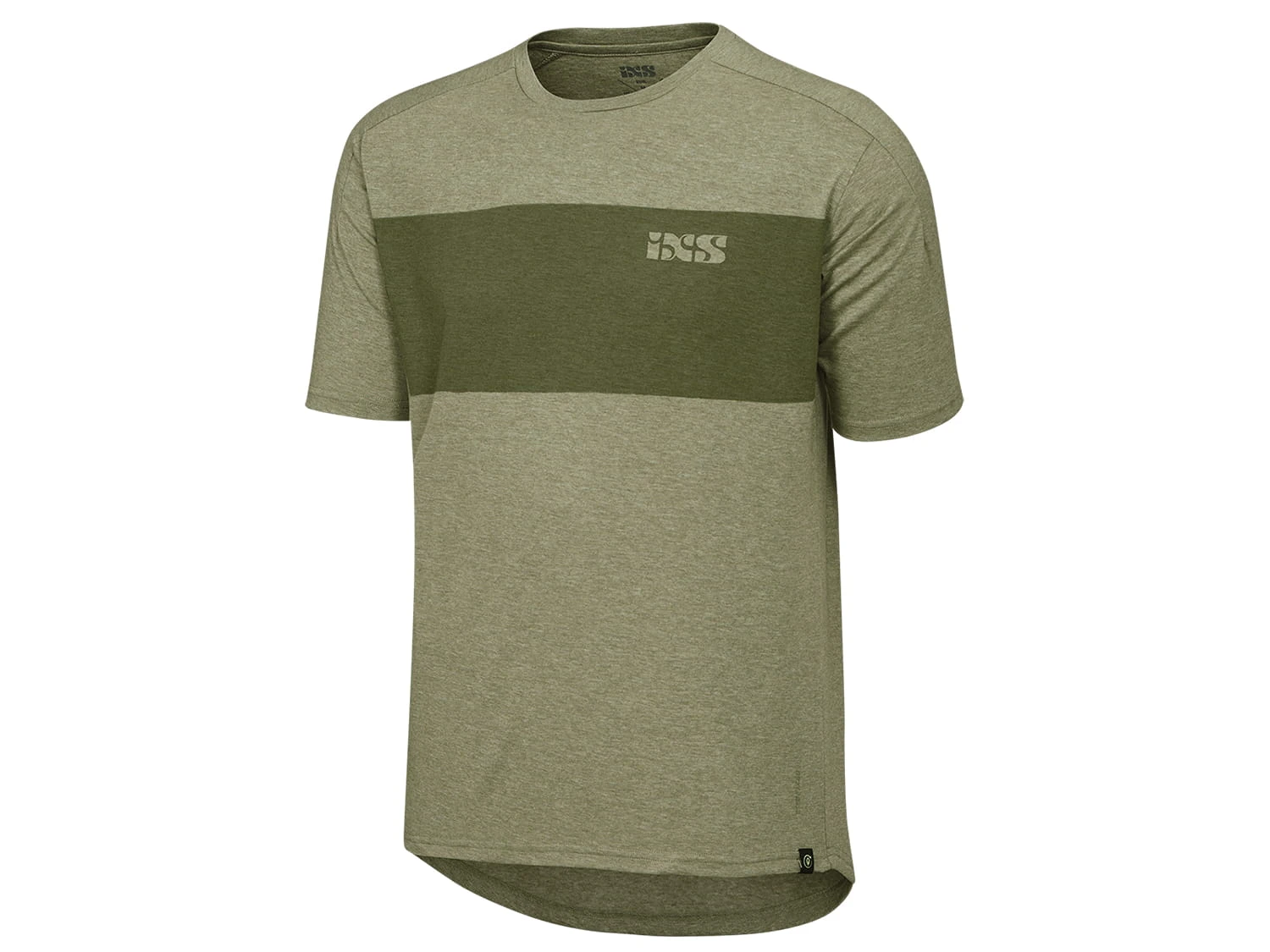 IXS Flow Gecensureerde Tech Tee - Olijf 1 IXS Flow Gecensureerde Tech Tee - Olijf