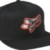 Fox Racing Karrera Snapback Hoed Zwart