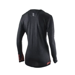 LEATT MTB Zwaartekracht 2.0 Vrouwen Trui Zwart -Aanbiedingen Vlot Fiets Winkel Leatt Jersey MTB Gravity2 0 Womens Blk backLeft 5022080650