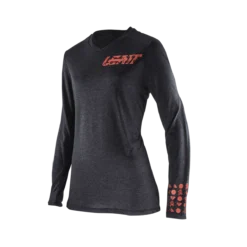 LEATT MTB Zwaartekracht 2.0 Vrouwen Trui Zwart -Aanbiedingen Vlot Fiets Winkel Leatt Jersey MTB Gravity2 0 Womens Blk frontLeft 5022080650