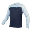 Endura MT500 Burner Jersey (lange Mouw) - Inktblauw