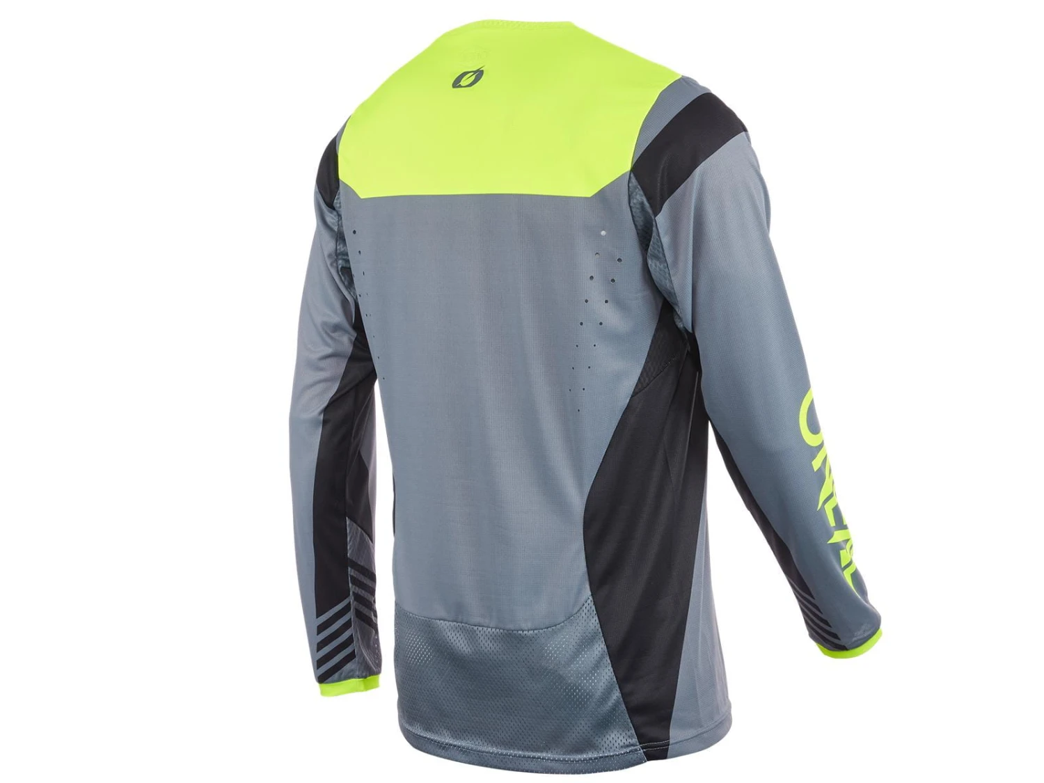 Oneal ELEMENT FR Trui HYBRID V.22 Grijs/neon Geel 2 Oneal ELEMENT FR Trui HYBRID V.22 Grijs/neon Geel - Afbeelding 2