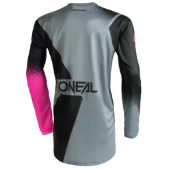 Oneal ELEMENT Dames Jersey RACEWEAR V.22 Zwart/grijs/roze -Aanbiedingen Vlot Fiets Winkel Oneal ELEMENT Womens Jersey RACEWEAR V 22 black gray pink S 2