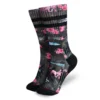 LOOSE RIDERS Sokken ''Roze Flamingo's! - Zwart/Roze
