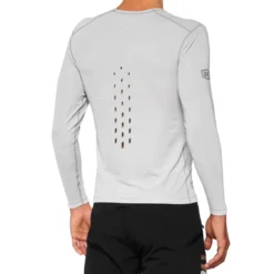 100% R-Core Concept Lange Mouw Jersey - Grijs -Aanbiedingen Vlot Fiets Winkel R CoreConceptLongSleeveJersey grey 2