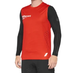 100% R-Core Concept Mouwloze Jersey - Rood