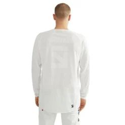 Signature Longsleeve Jersey - Gebroken Wit -Aanbiedingen Vlot Fiets Winkel RXM9PV2