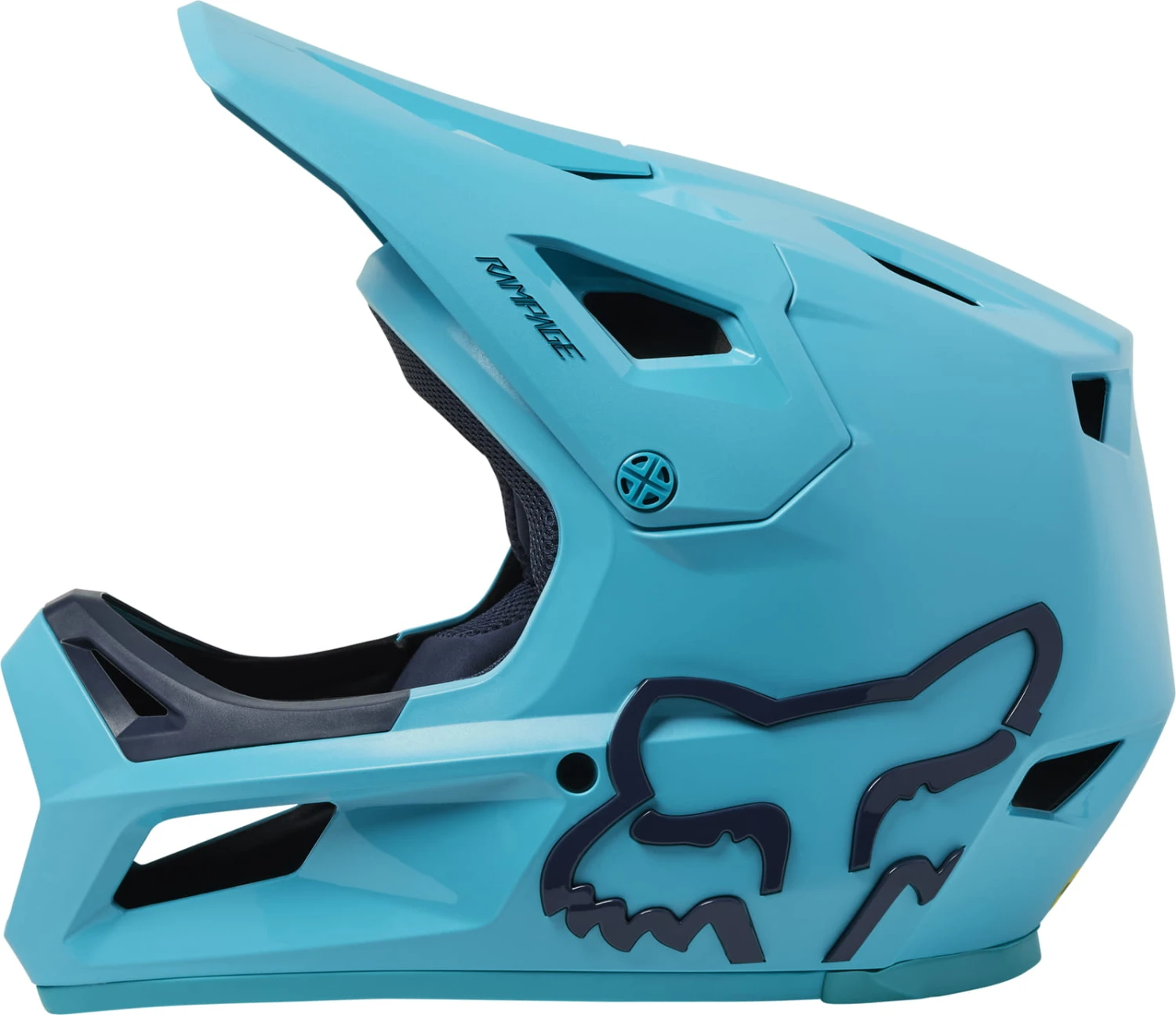 Fox Racing Rampage Helm, CE/CPSC - Groenblauw 3 Fox Racing Rampage Helm, CE/CPSC - Groenblauw - Afbeelding 3