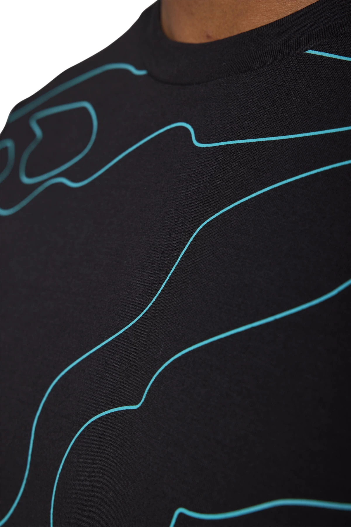 Fox Racing Ranger Dr Md Long Sleeve Jersey Lunar - Zwart 4 Fox Racing Ranger Dr Md Long Sleeve Jersey Lunar - Zwart - Afbeelding 4