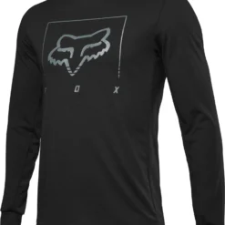 Fox Racing Ranger Dr Md Lange Mouw Jersey Tred - Zwart -Aanbiedingen Vlot Fiets Winkel RangerDrMdLSJerseyTred black 3