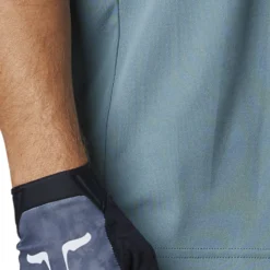 Fox Racing Ranger Korte Mouw Jersey Mot - Zeeschuim -Aanbiedingen Vlot Fiets Winkel RangerSSJerseyMoth seafoam 4