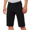 100% Ridecamp Shorts - Zwart
