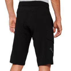 100% Ridecamp Shorts - Zwart -Aanbiedingen Vlot Fiets Winkel RidecampShort black 2