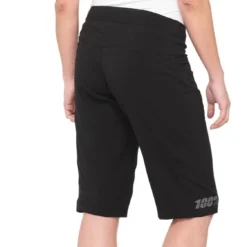 100% Ridecamp Dames Shorts - Zwart -Aanbiedingen Vlot Fiets Winkel RidecampWomenShort black 2
