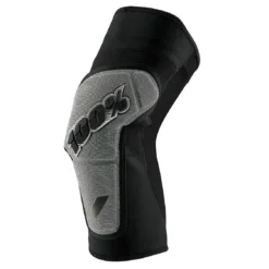 100% Ridecamp Kniebeschermers - Zwart/grijs