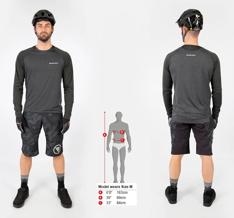 Endura SingleTrack Jersey (lange Mouw) - Pewter Grey 6 Endura SingleTrack Jersey (lange Mouw) - Pewter Grey - Afbeelding 6