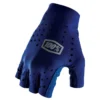 100% Sling Korte Vinger Handschoenen - Marine