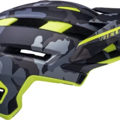Bell Super Air Bolvormige Fietshelm - Mat Camo/hi-vizi -Aanbiedingen Vlot Fiets Winkel SuperAirSphericalFahrradhelm mattecamohi viz 1