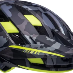 Bell Super Air Bolvormige Fietshelm - Mat Camo/hi-vizi -Aanbiedingen Vlot Fiets Winkel SuperAirSphericalFahrradhelm mattecamohi viz 2