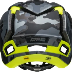 Bell Super Air Bolvormige Fietshelm - Mat Camo/hi-vizi -Aanbiedingen Vlot Fiets Winkel SuperAirSphericalFahrradhelm mattecamohi viz 4
