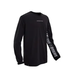 LOOSE RIDERS Tech Heren Jersey Longsleeve - Stealth Zwart -Aanbiedingen Vlot Fiets Winkel Tech Men Jersey Longsleeve Stealth Black1