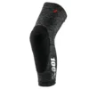 100% Teratec Kniebeschermers - Grijs Heather / Zwart