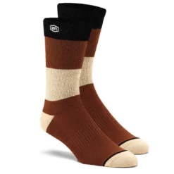 100% Trio Vrijetijdssokken - Camel