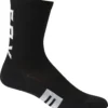 Fox Racing Dames 6" Flexair Merino Sok Zwart