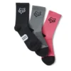 Fox Racing Dames 6" Ranger Sock Prepack Multi