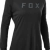 Fox Racing Dames Flexair PRO LS Jersey Zwart