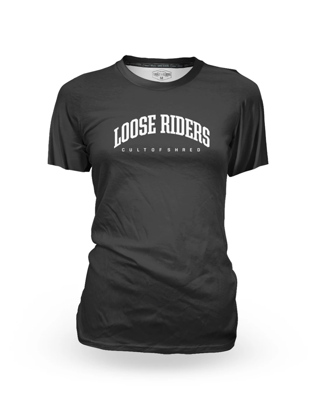 LOOSE RIDERS Dames Technische Jersey Korte Mouwen - Zwart 1 LOOSE RIDERS Dames Technische Jersey Korte Mouwen - Zwart