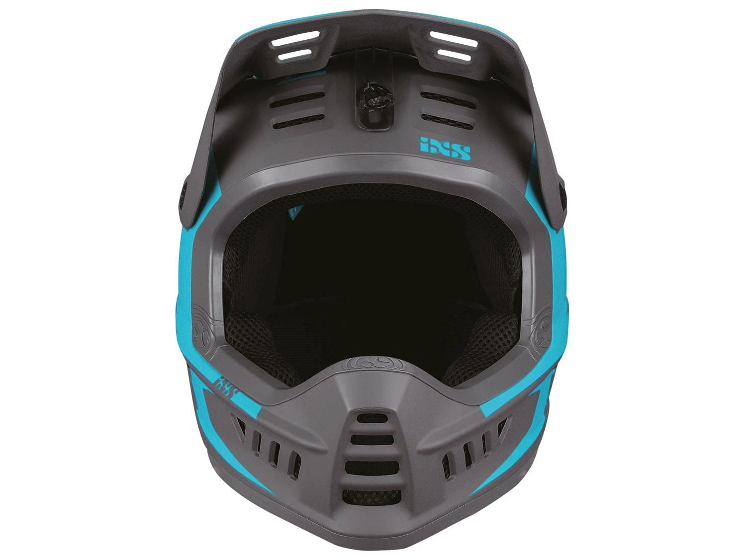 IXS XACT Evo Integraalhelm - Lagoon / Graphite 2 IXS XACT Evo Integraalhelm - Lagoon / Graphite - Afbeelding 2