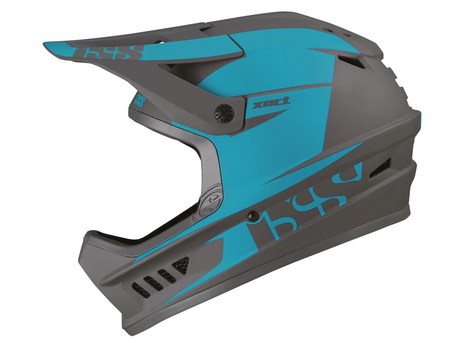 IXS XACT Evo Integraalhelm - Lagoon / Graphite 4 IXS XACT Evo Integraalhelm - Lagoon / Graphite - Afbeelding 4