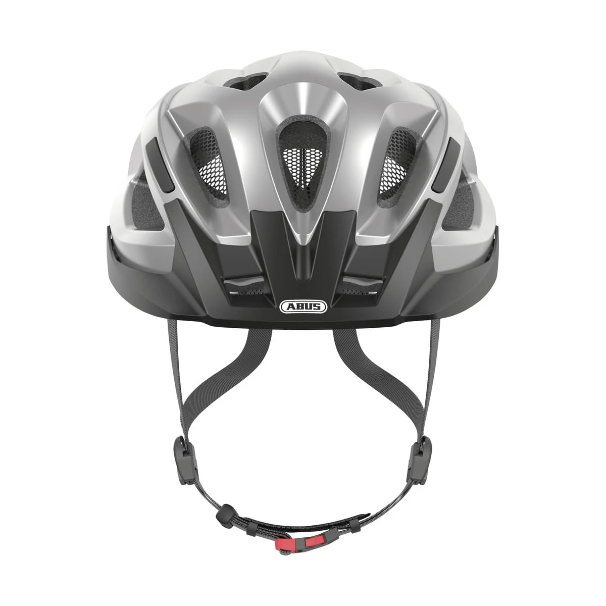 Abus Aduro 2.0 Fietshelm - Schitterend Zilver 2 Abus Aduro 2.0 Fietshelm - Schitterend Zilver - Afbeelding 2