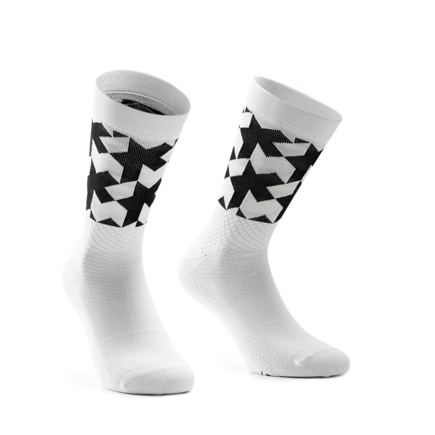 Assos Monogram Sokken EVO Holy White 1 Assos Monogram Sokken EVO Holy White