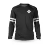 LOOSE RIDERS C/S Jersey Lange Mouw - Zwart/Wit