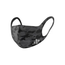 LOOSE RIDERS Gezichtsmasker - Camo Houtskool