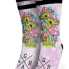 LOOSE RIDERS Lifestyle Accs Sokken - Shroom Tie Dye