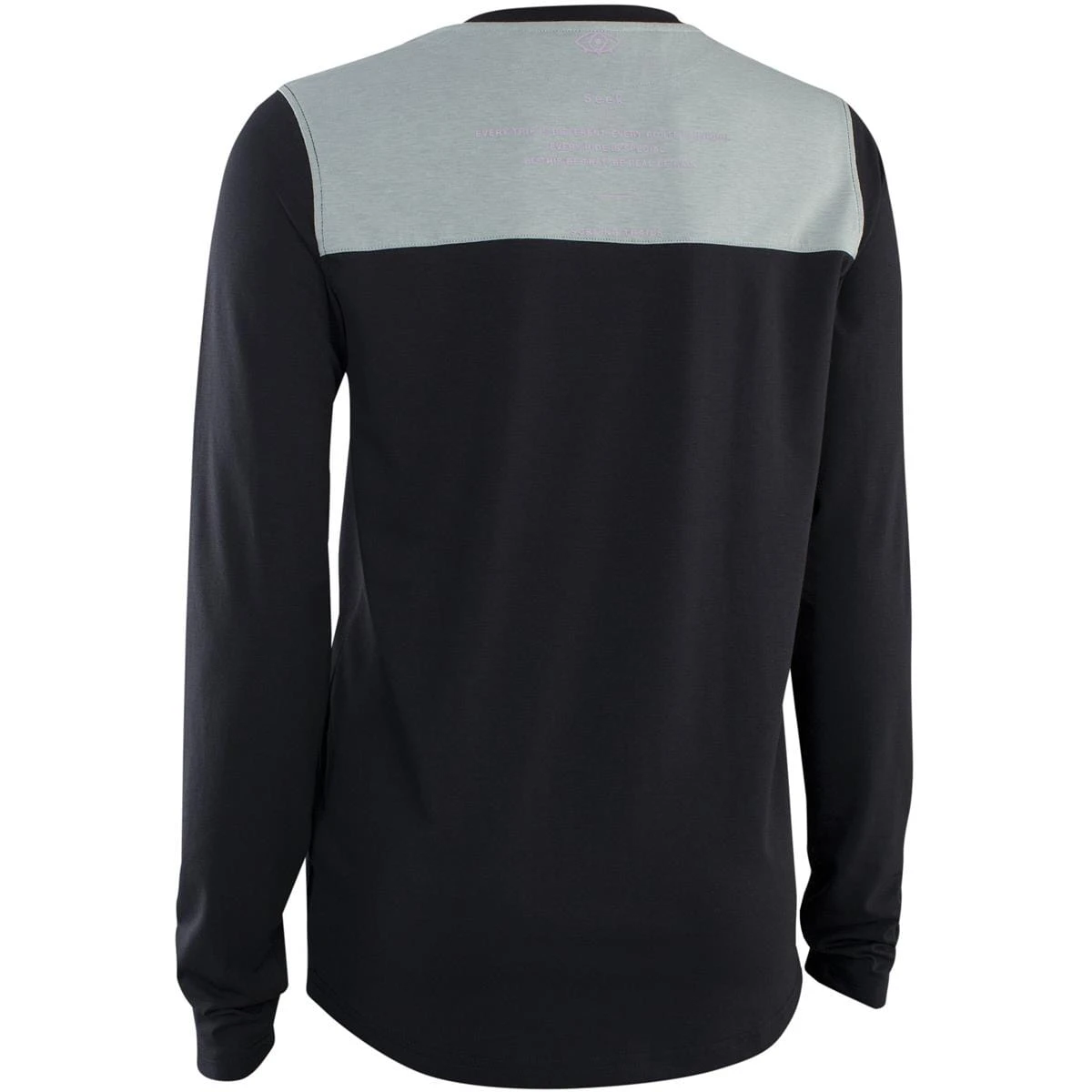 ION Bike Tee Seek Amp LS Dames Zwart 2 ION Bike Tee Seek Amp LS Dames Zwart - Afbeelding 2