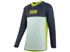 IXS Trigger X Lange Mouw Jersey - Blauw/Geel