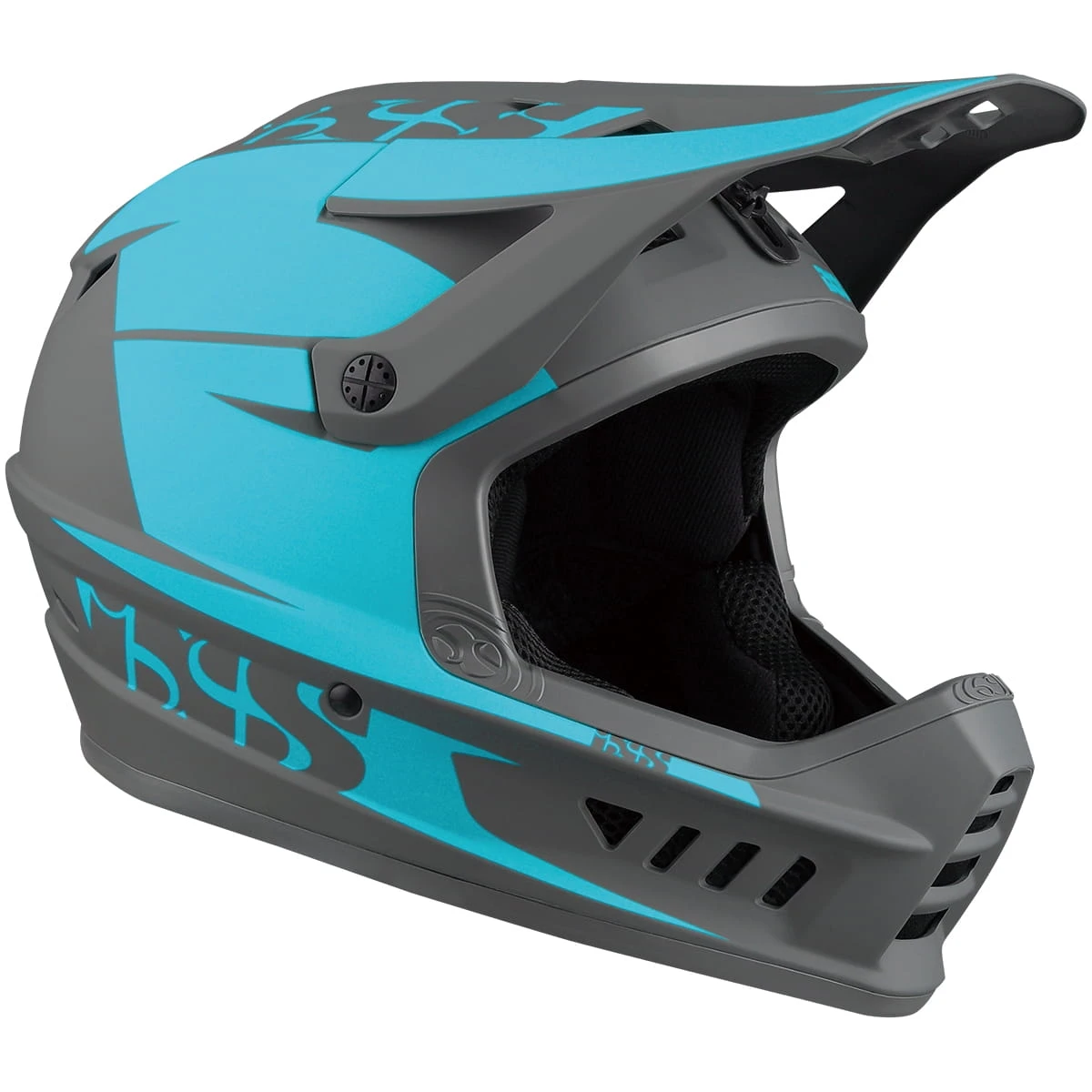 IXS XACT Evo Integraalhelm - Lagoon / Graphite 1 IXS XACT Evo Integraalhelm - Lagoon / Graphite