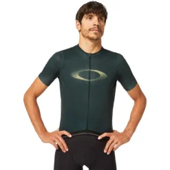 Oakley Endurance Pkblee Jersey - Jagergroen -Aanbiedingen Vlot Fiets Winkel oakley endurance packable jersey men hunter green 4
