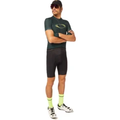 Oakley Endurance Pkblee Jersey - Jagergroen -Aanbiedingen Vlot Fiets Winkel oakley endurance packable jersey men hunter green 7